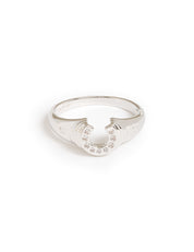 Lucky Strike Ring Silver