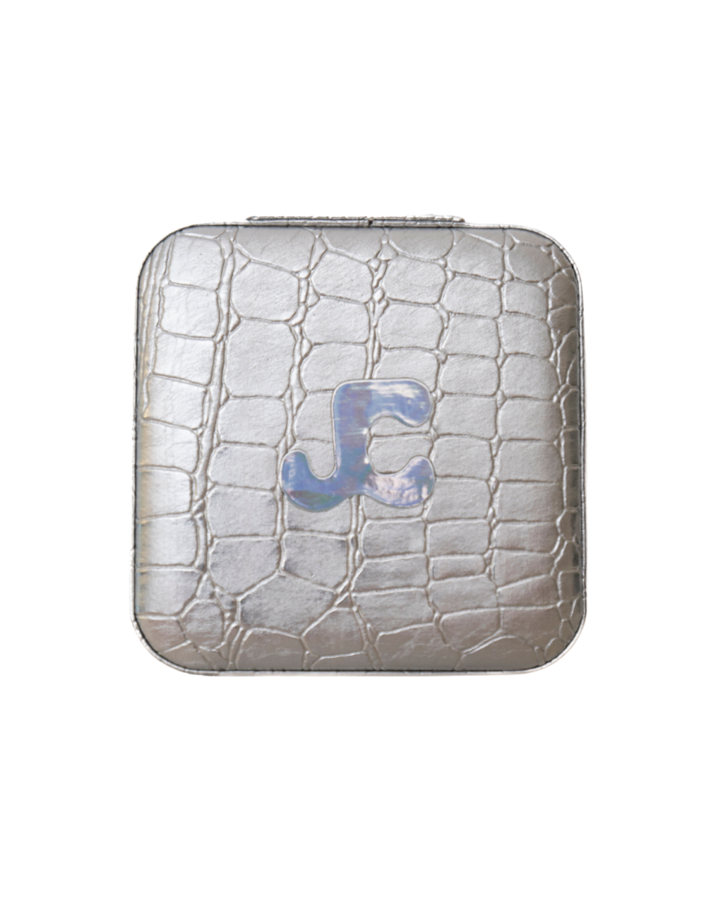 Metallic Jewellery Travel Case