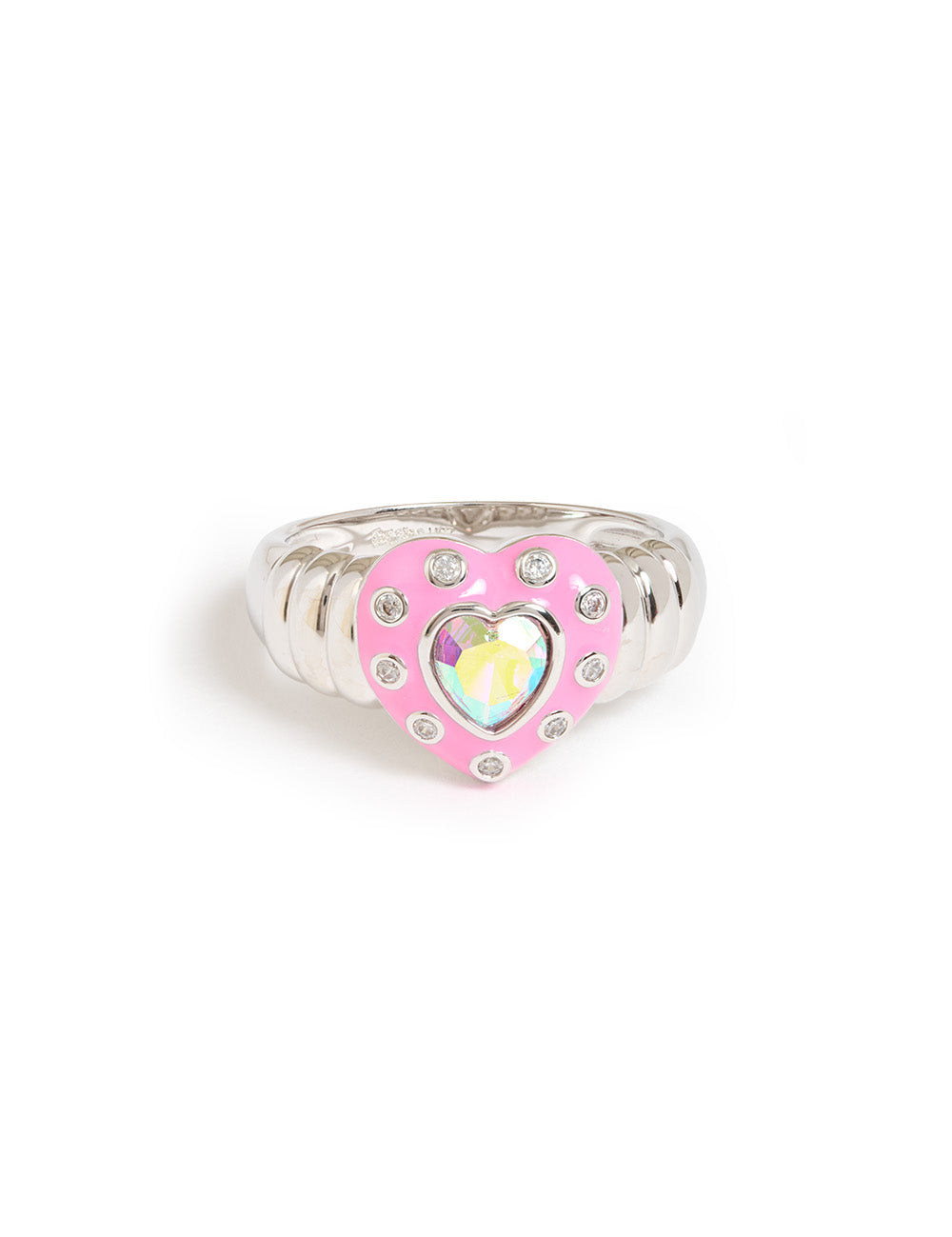 Mini Cosmic Girl Ring Silver