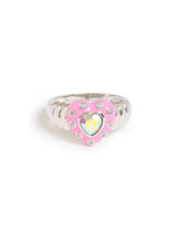 Mini Cosmic Girl Ring Silver