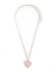 Cosmic Girl Locket on Chain Silver