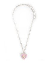 Cosmic Girl Locket on Chain Silver