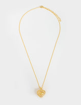 Rococo Cake Necklace Gold