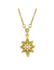 North Star Necklace Gold