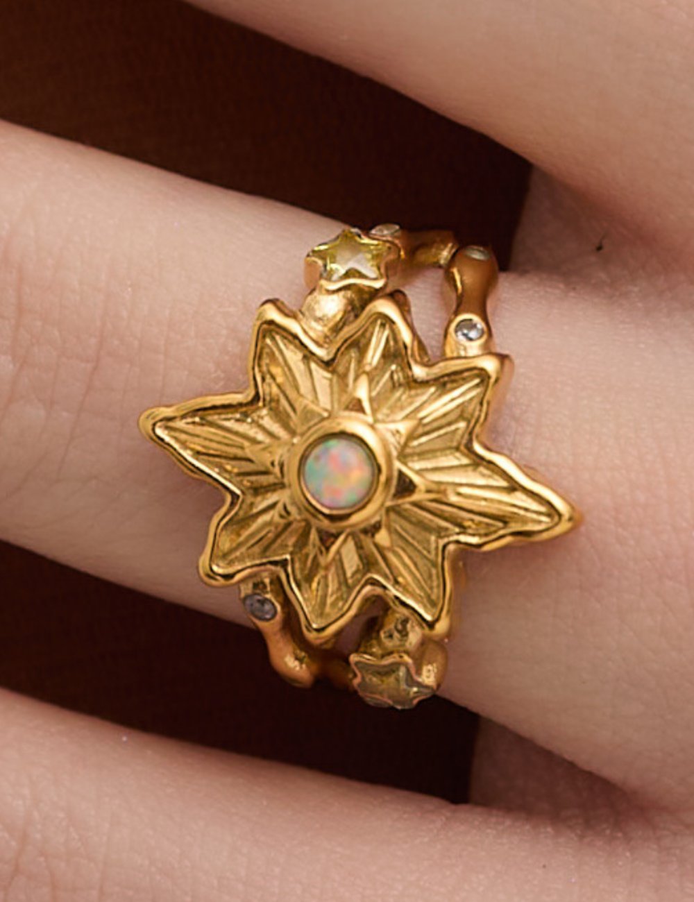 North Star Ring Gold