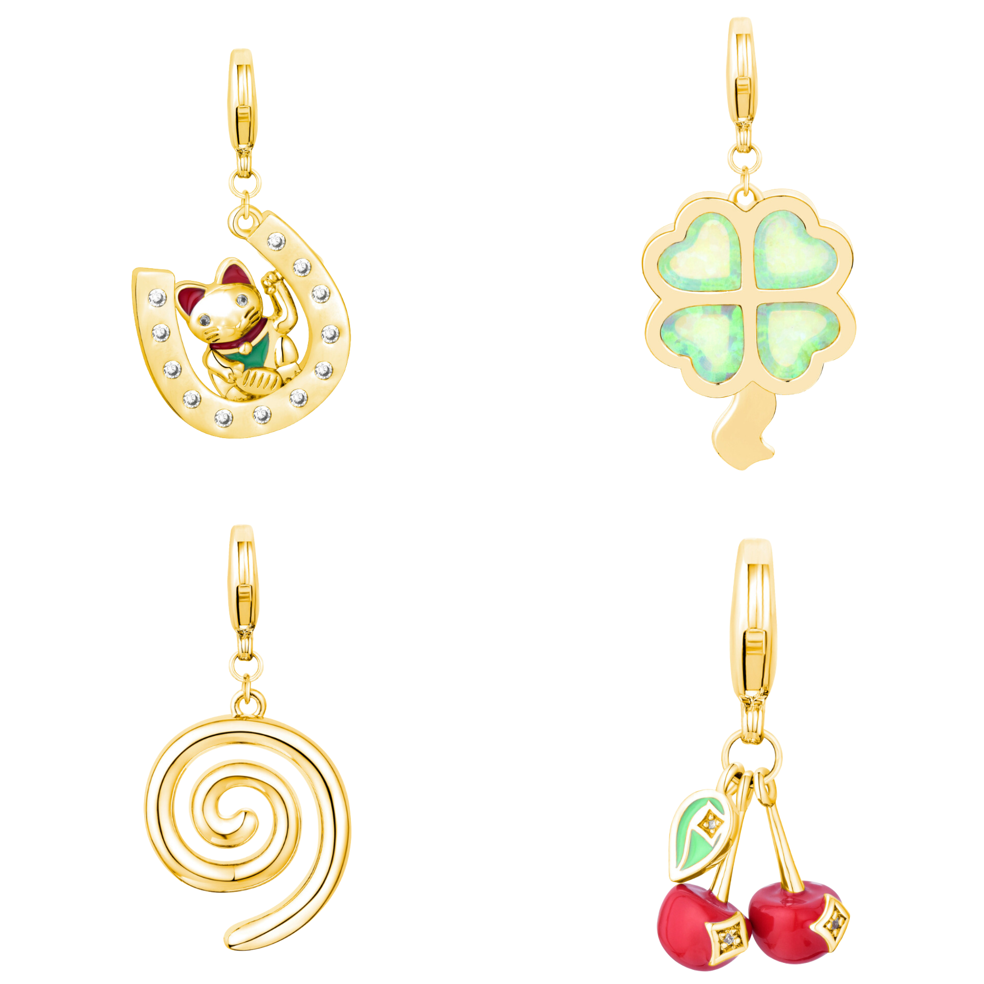 Fortune’s Favour Charm Set Gold