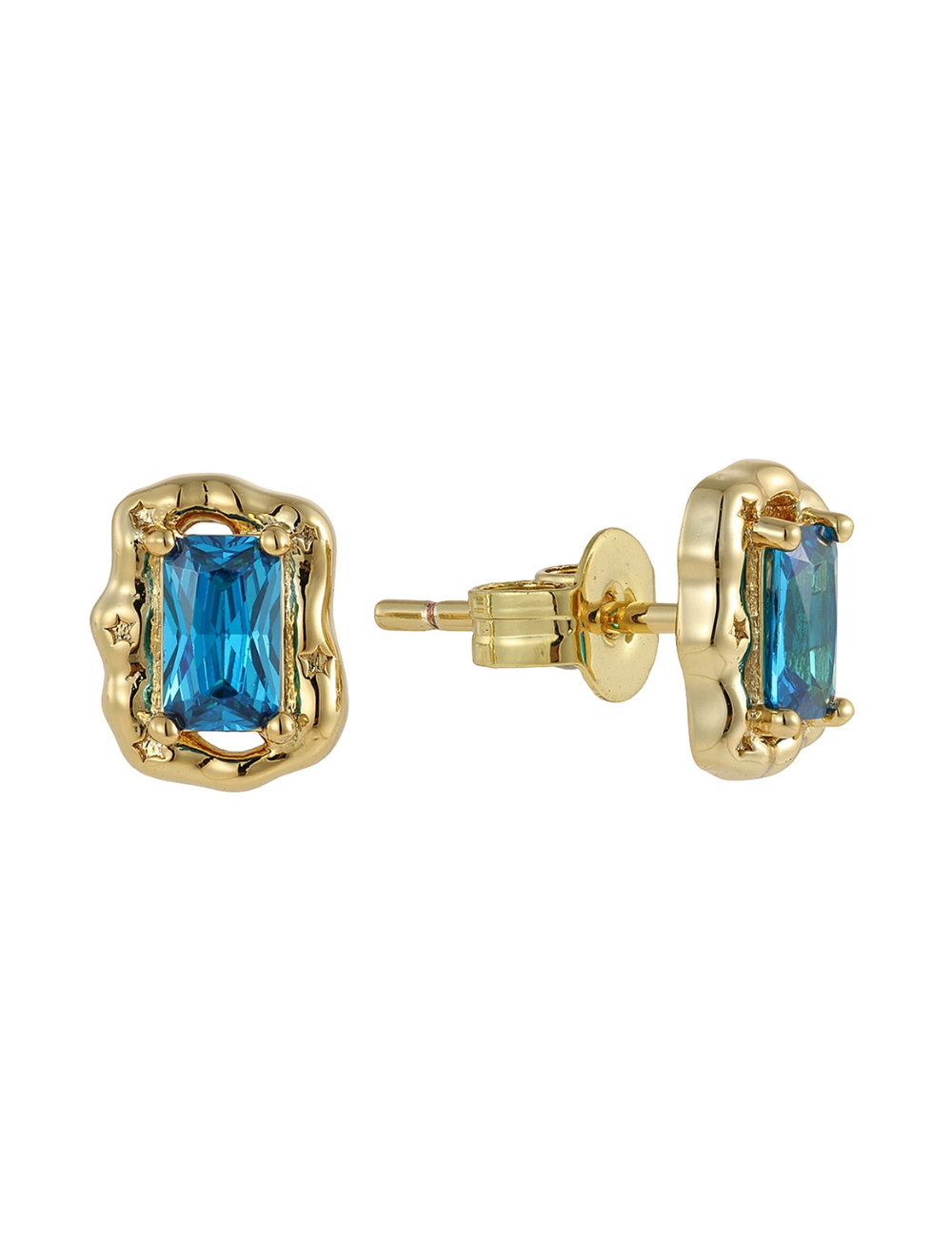 Ocean Deep Earrings Gold
