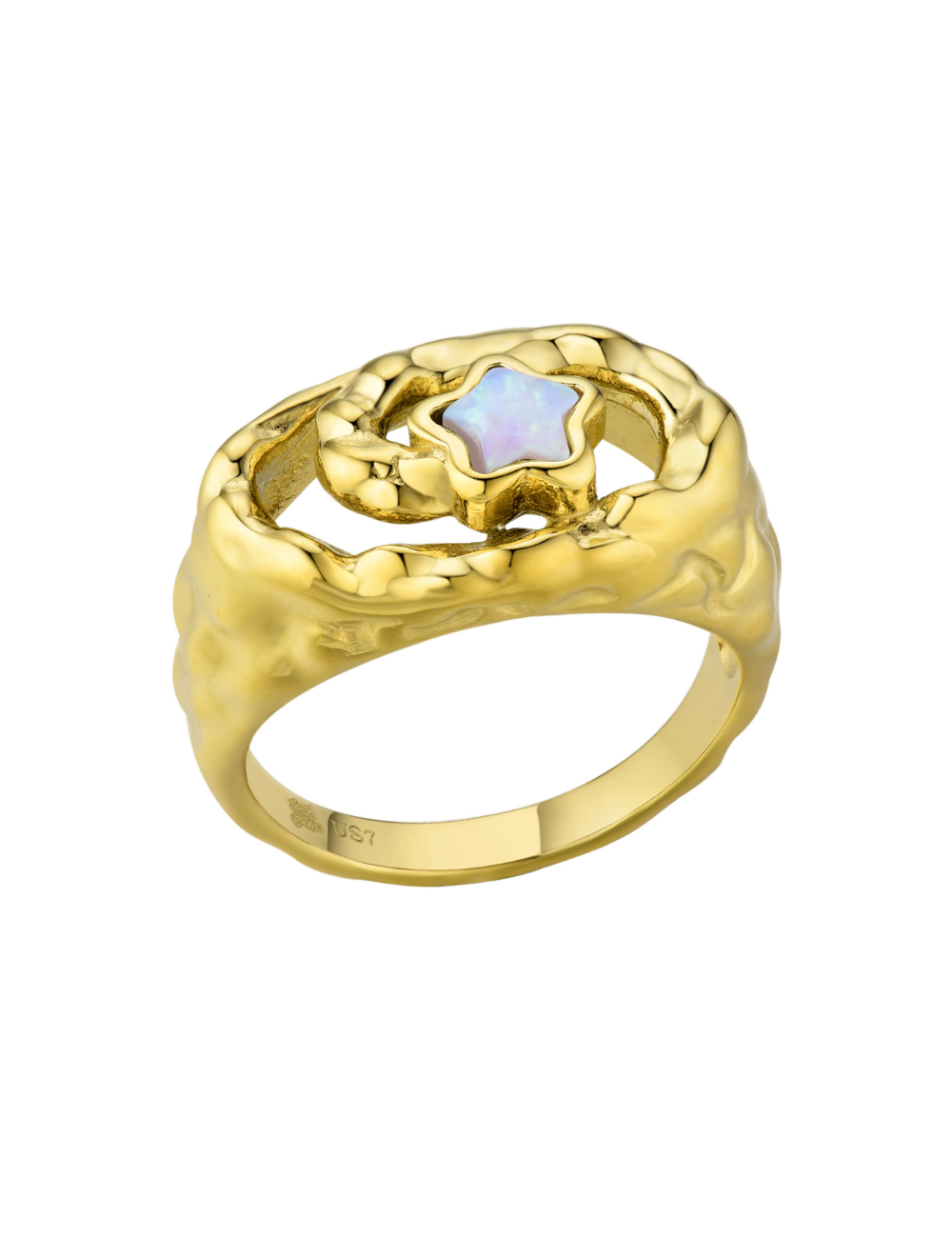 Orbit Ring Gold – July Child Jewellery