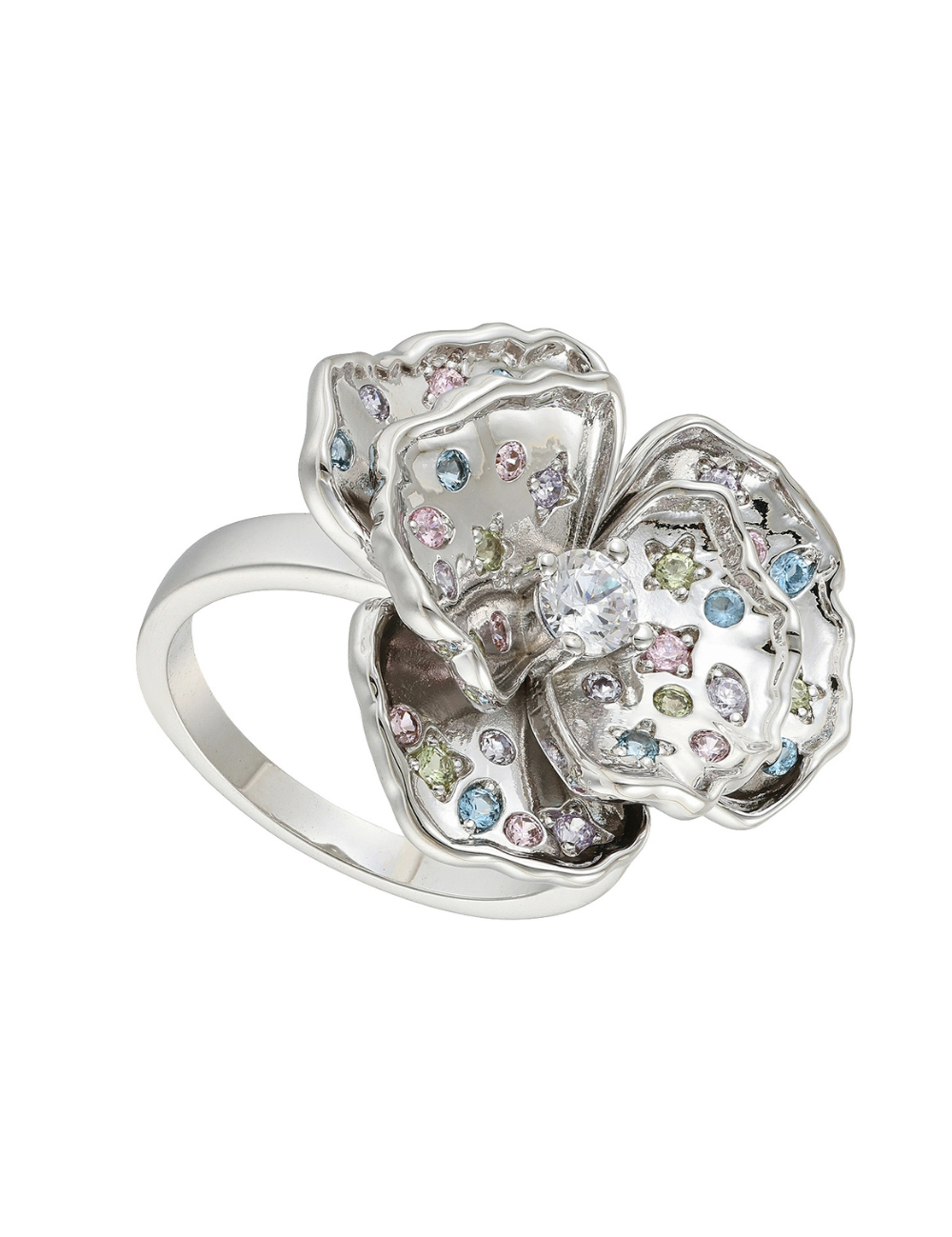 Orchid Ring Silver and Exclusive Sticker Sheet