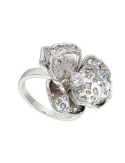 Orchid Ring Silver and Exclusive Sticker Sheet