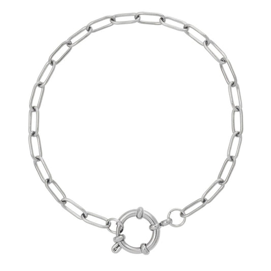 Paperclip Bracelet Silver
