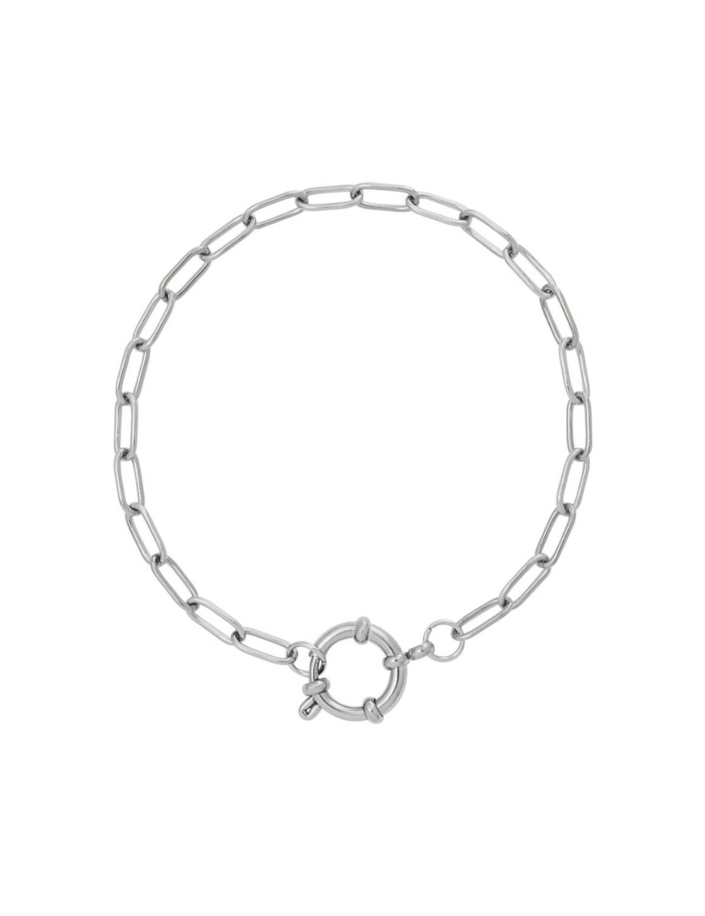 Paperclip Bracelet Silver