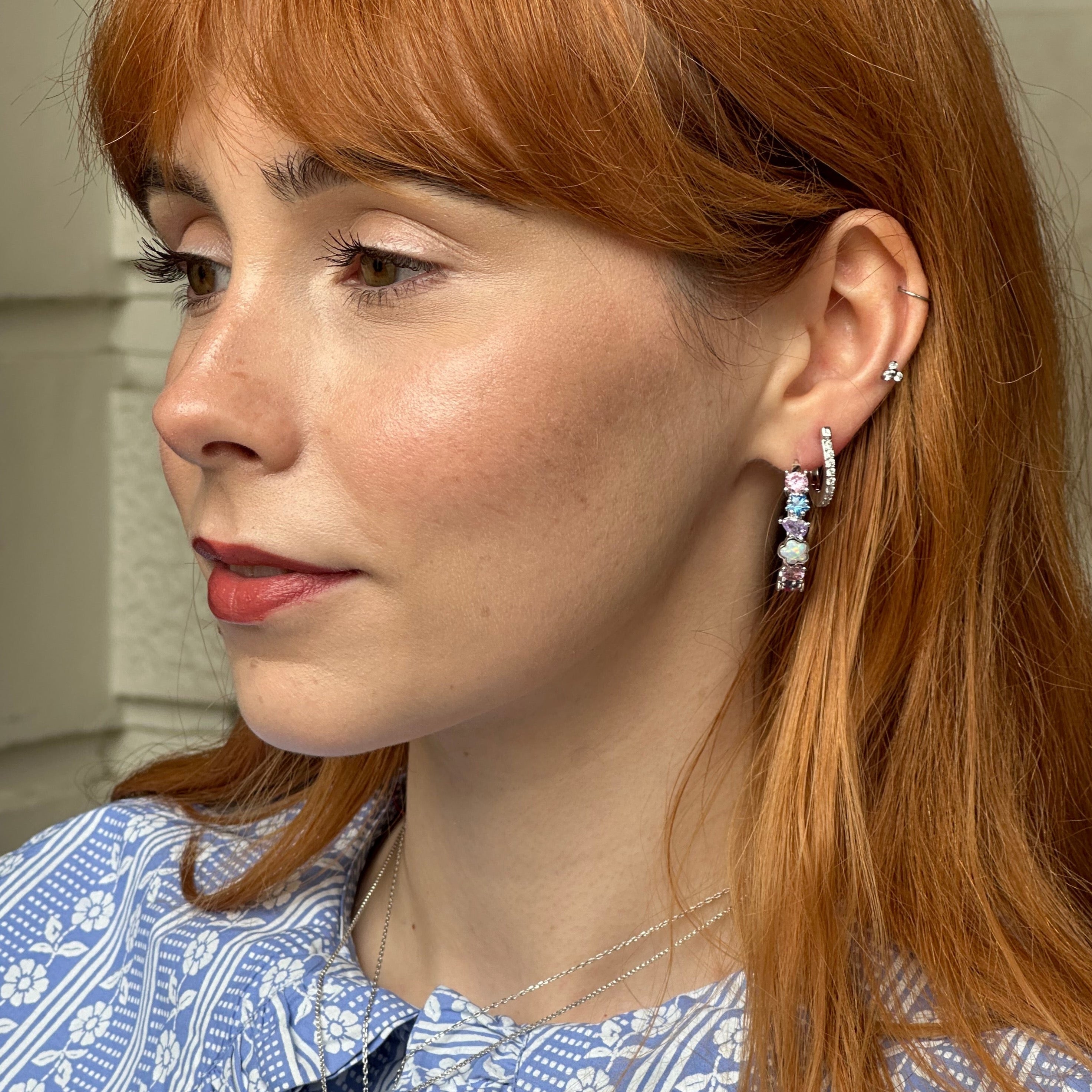 Lady Luck Earrings Silver