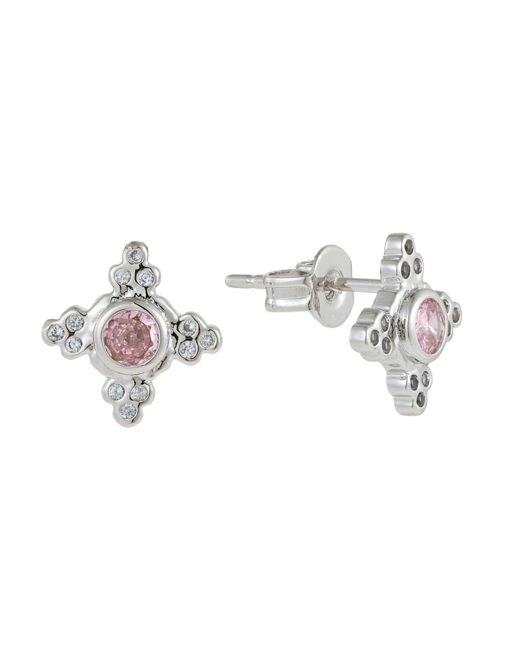 Princess Earrings Silver