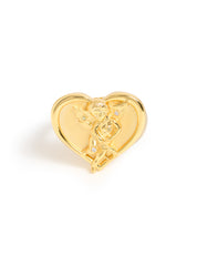Cherub Love Ring Gold