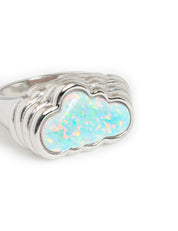 Head In The Clouds Ring Silver