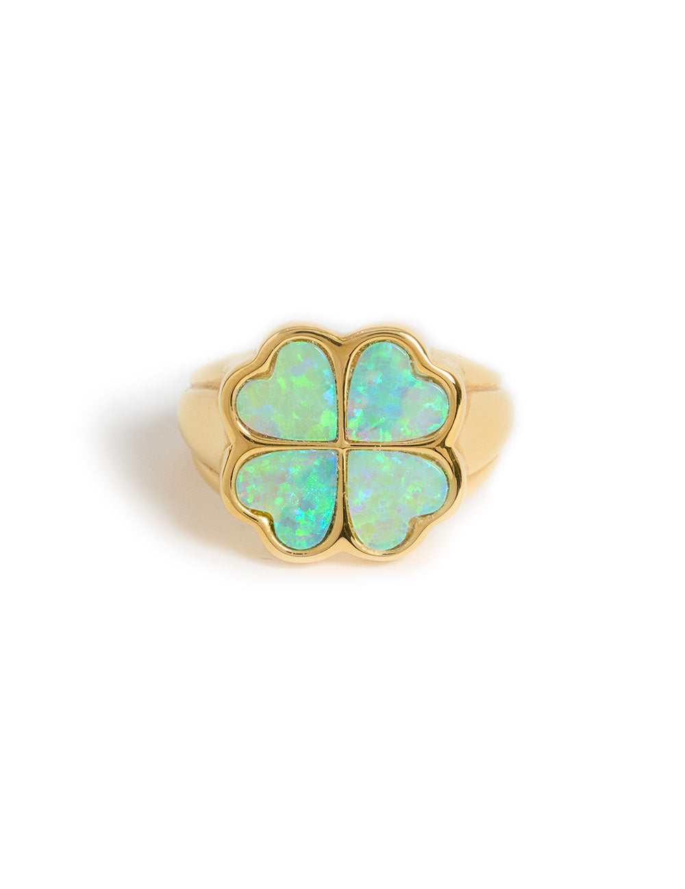 Irish Charm Ring Gold