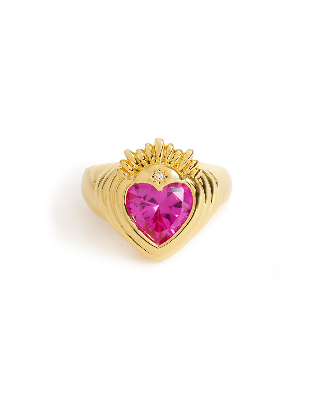 Queen of Hearts Ring Gold
