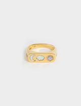 Starry Sky Ring Gold