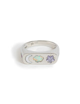 Starry Sky Ring Silver