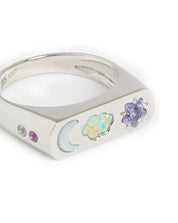 Starry Sky Ring Silver
