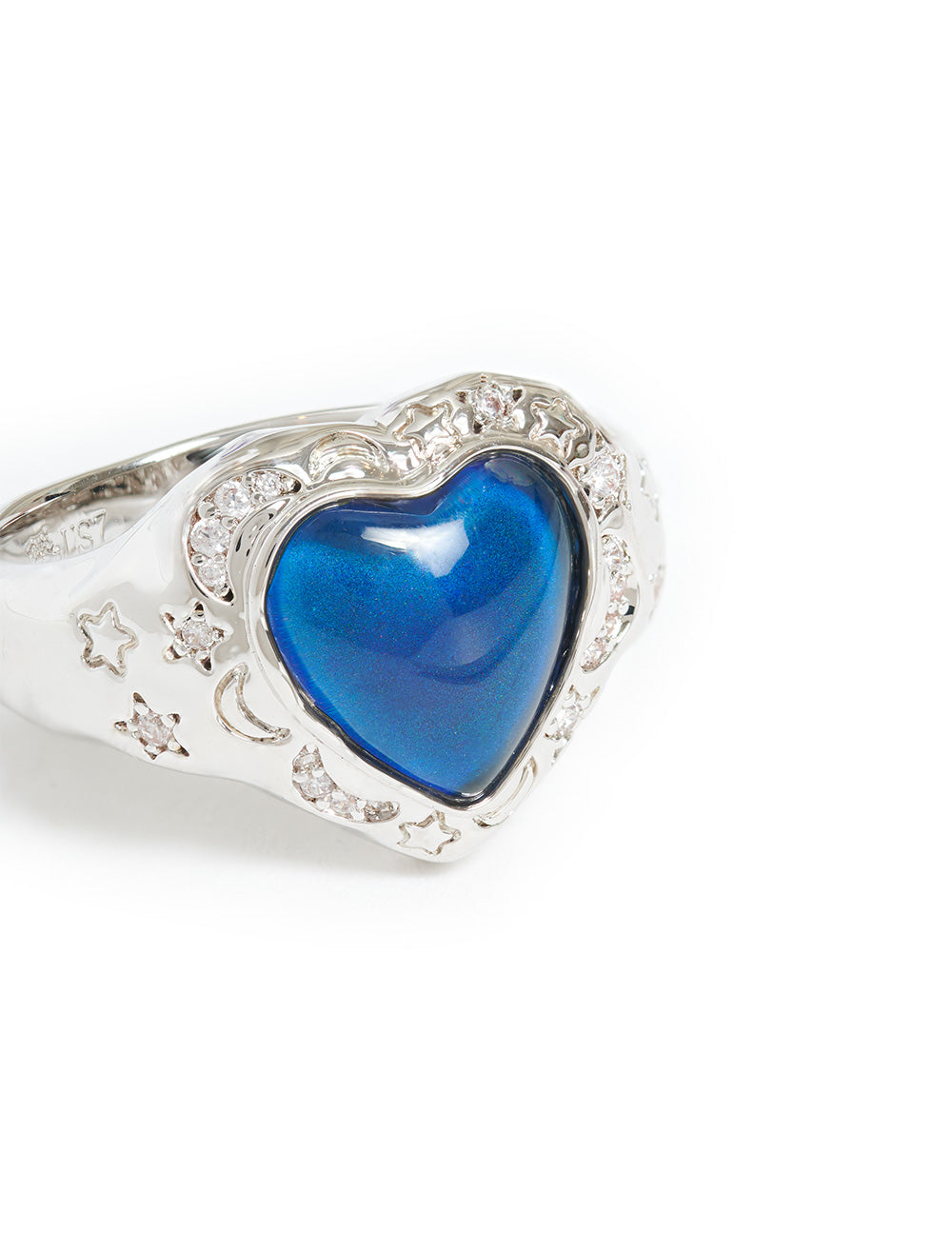 Moody Witch Ring Silver