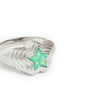 Starstruck Green Opal Silver