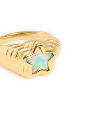 Starstruck Opal Ring Gold