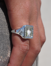 Cosmos Ring Silver