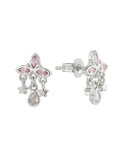 Sailor Star Earrings Silver and Exclusive Sticker Sheet