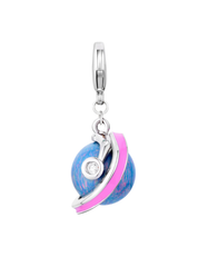 Saturn Returns Charm Silver