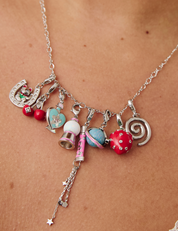Saturn Returns Charm Silver
