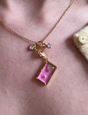 Shimmer Shot Charm Gold