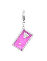 Shimmer Shot Charm Silver