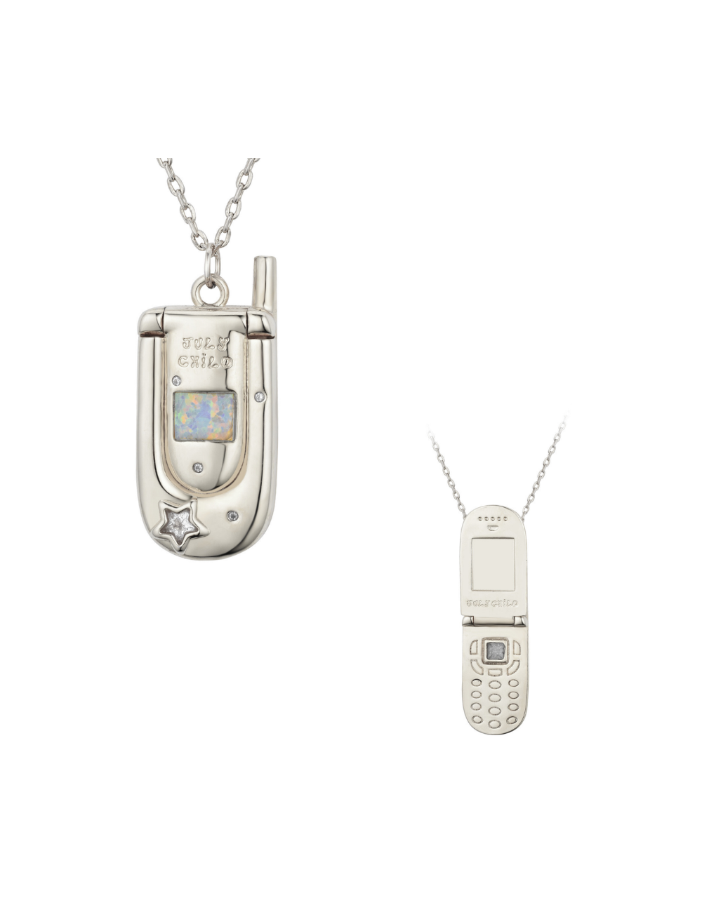 Sweet Talker Necklace Silver