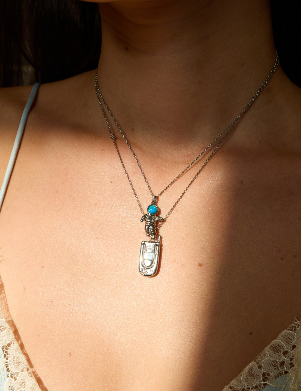 Sweet Talker Necklace Silver