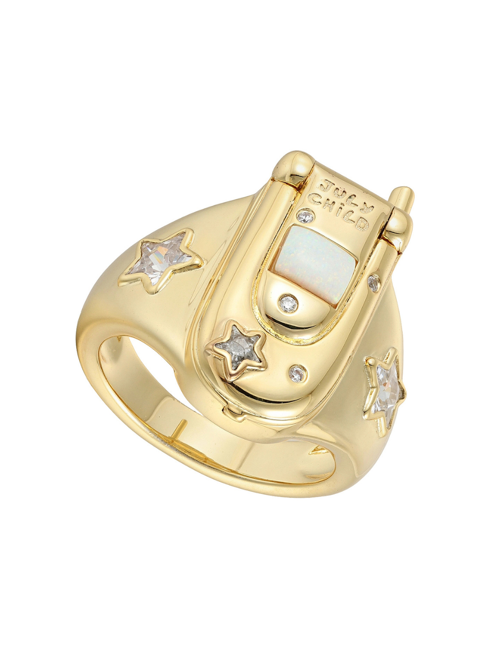 Sweet Talker Ring Gold