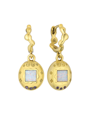 Tamagotchii Earring Gold