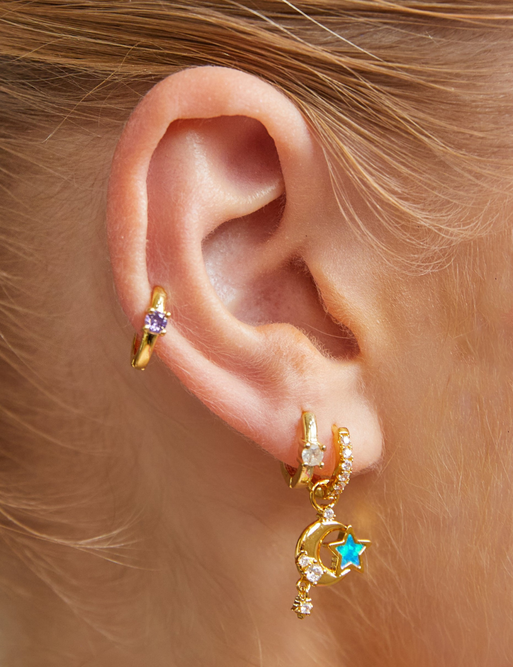 Twinkle Moon Huggies Silver