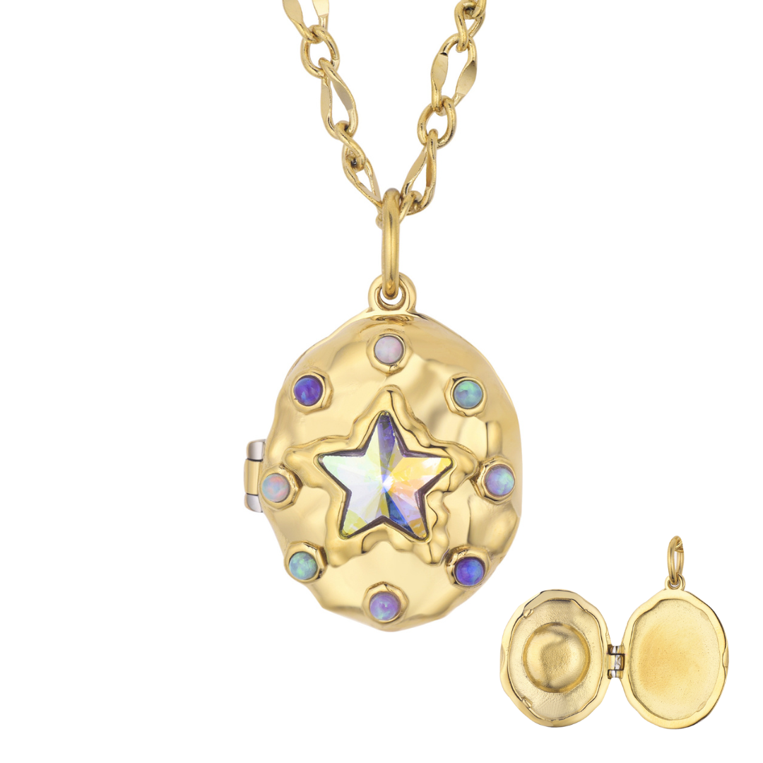 Starlight Locket Butter Yellow