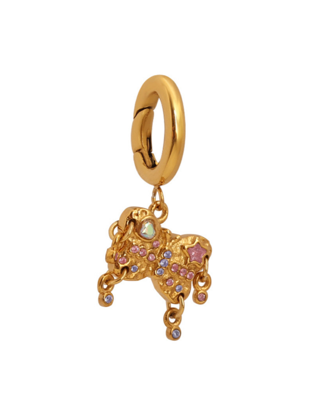 Virgo Charm Gold
