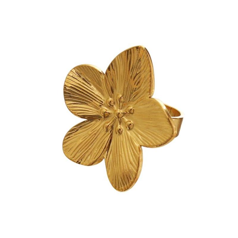 Forget Me Not Ring Gold