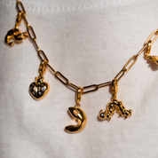 Lucky Cookie Charm Gold with Exclusive Sticker Sheet