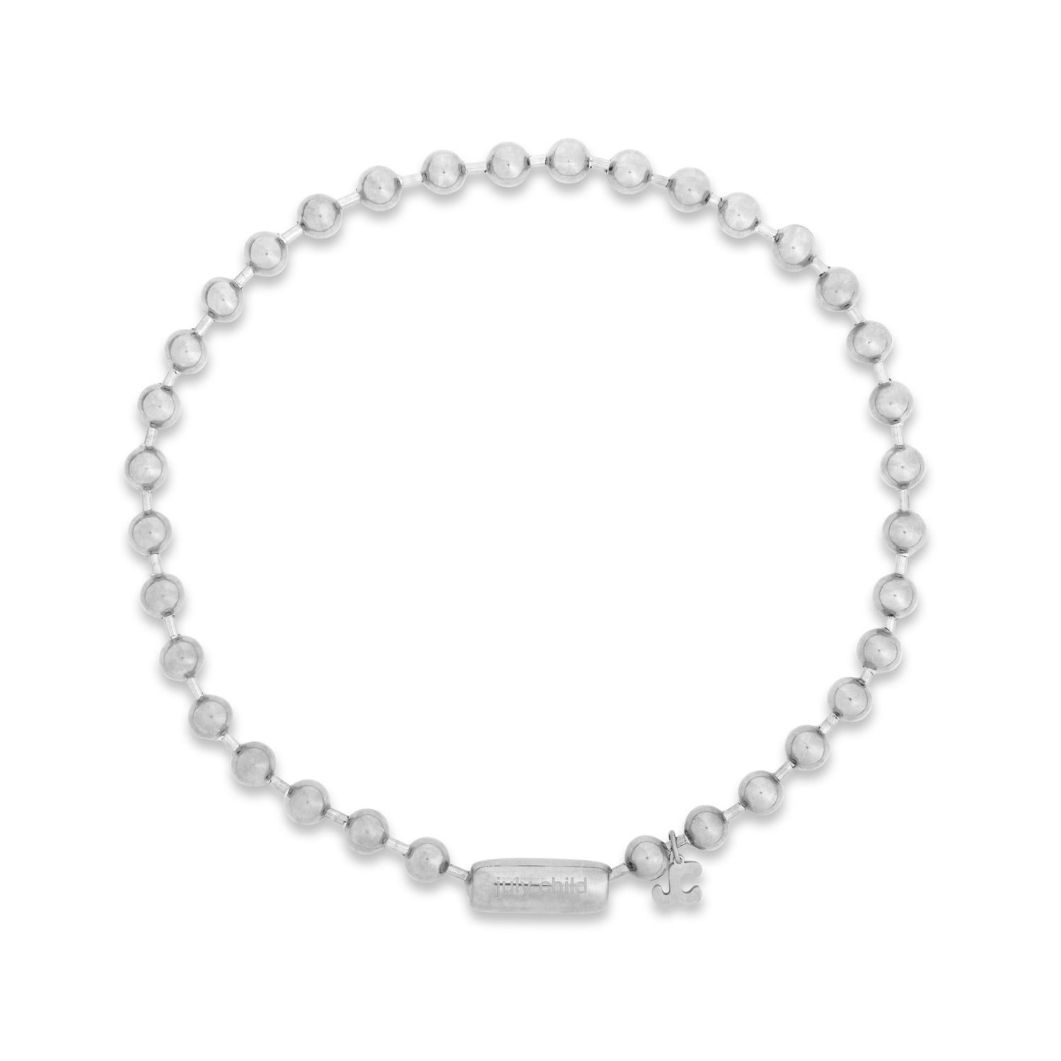 999 Necklace Set Silver