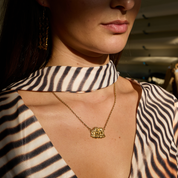 Cherub Necklace Gold