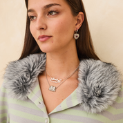 Cherub Necklace Silver