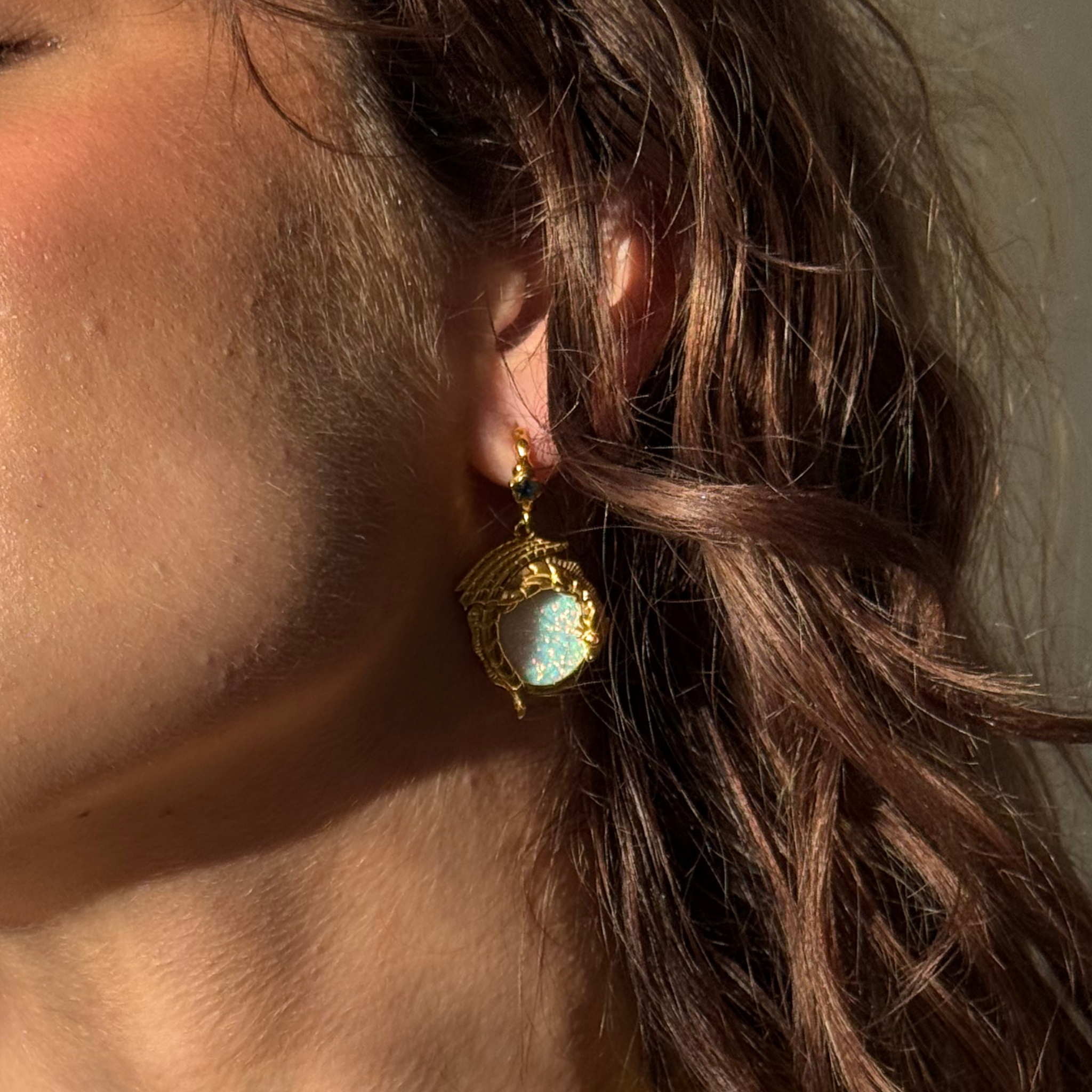 Dragoon Earring Gold