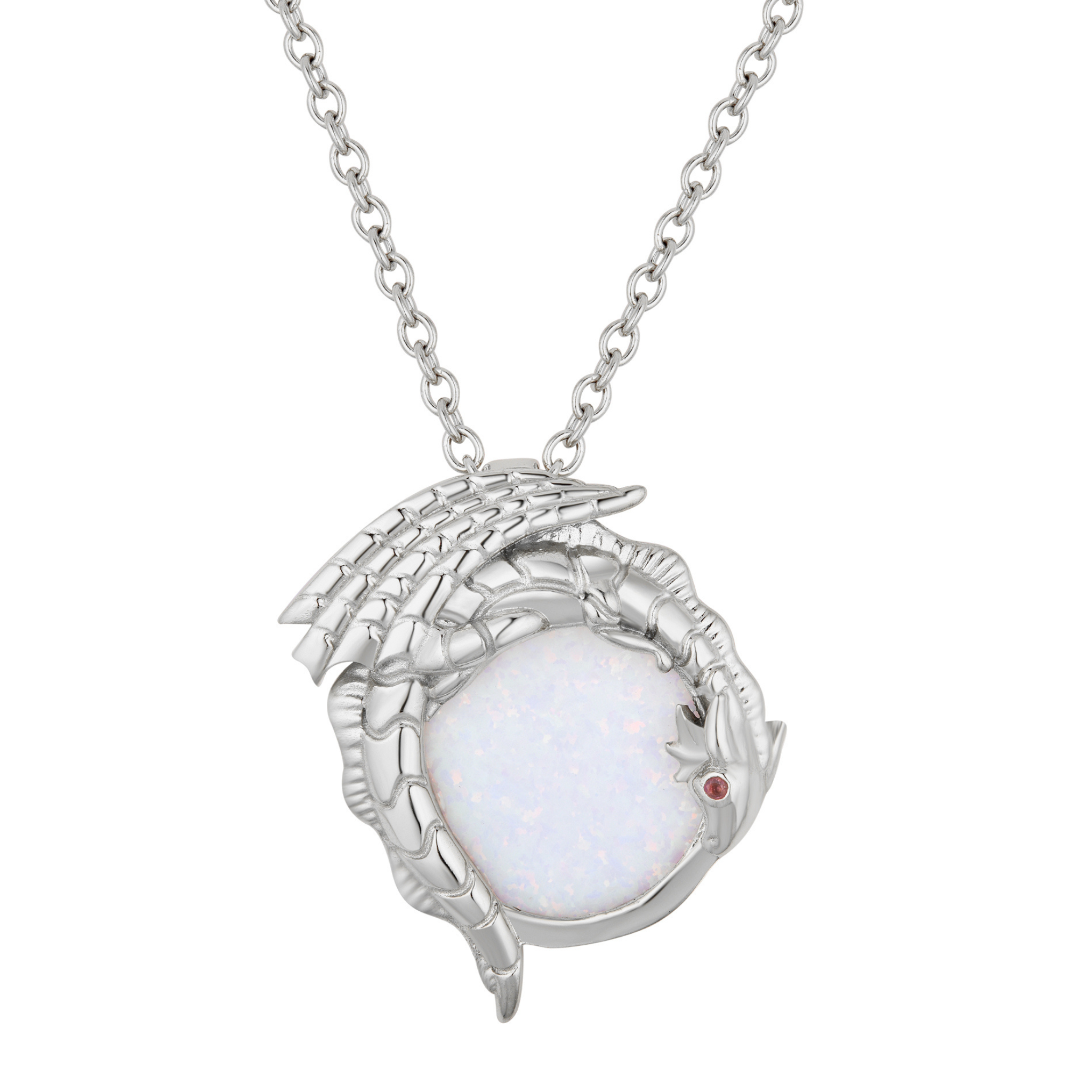 Dragoon Necklace Silver