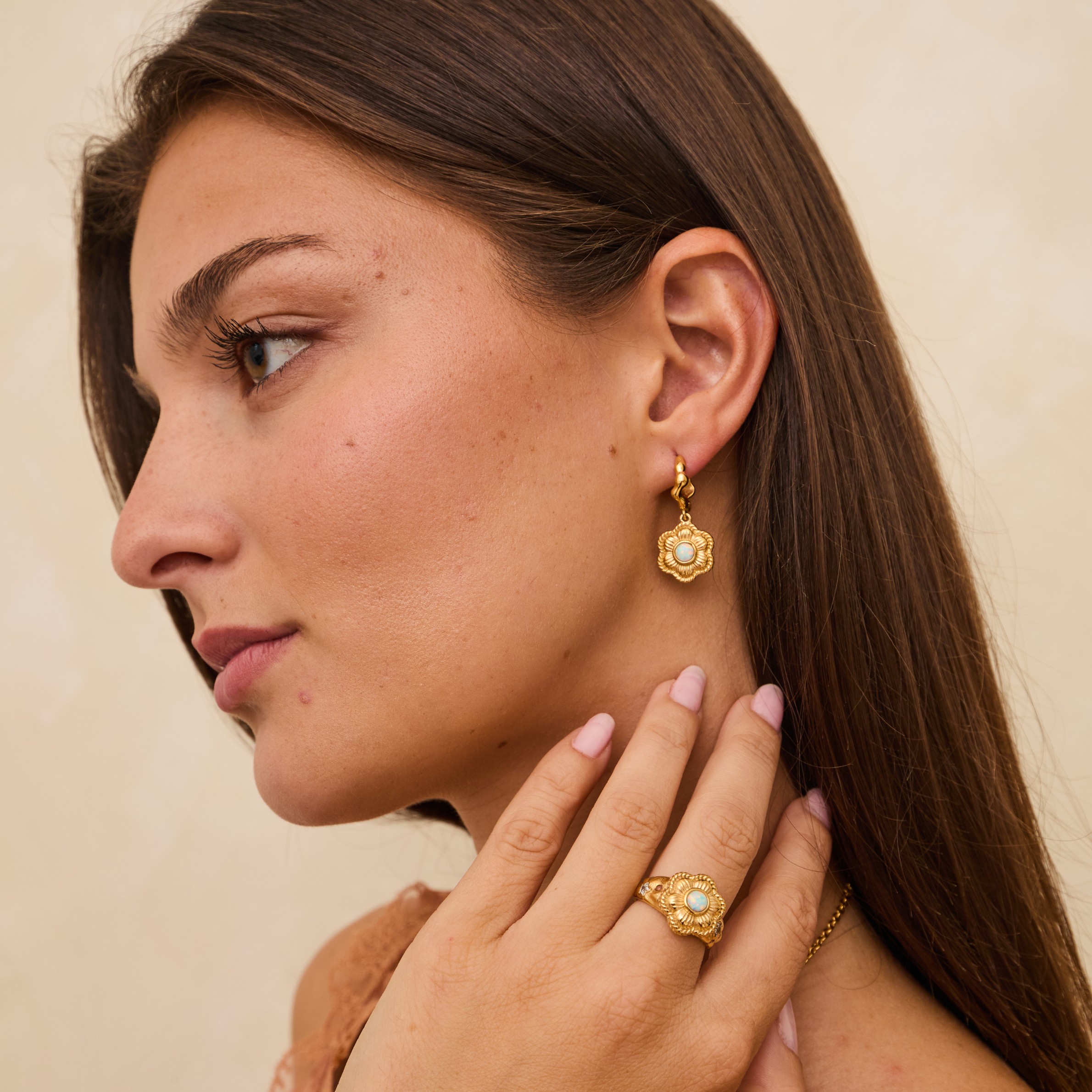 In Bloom Earring Silver