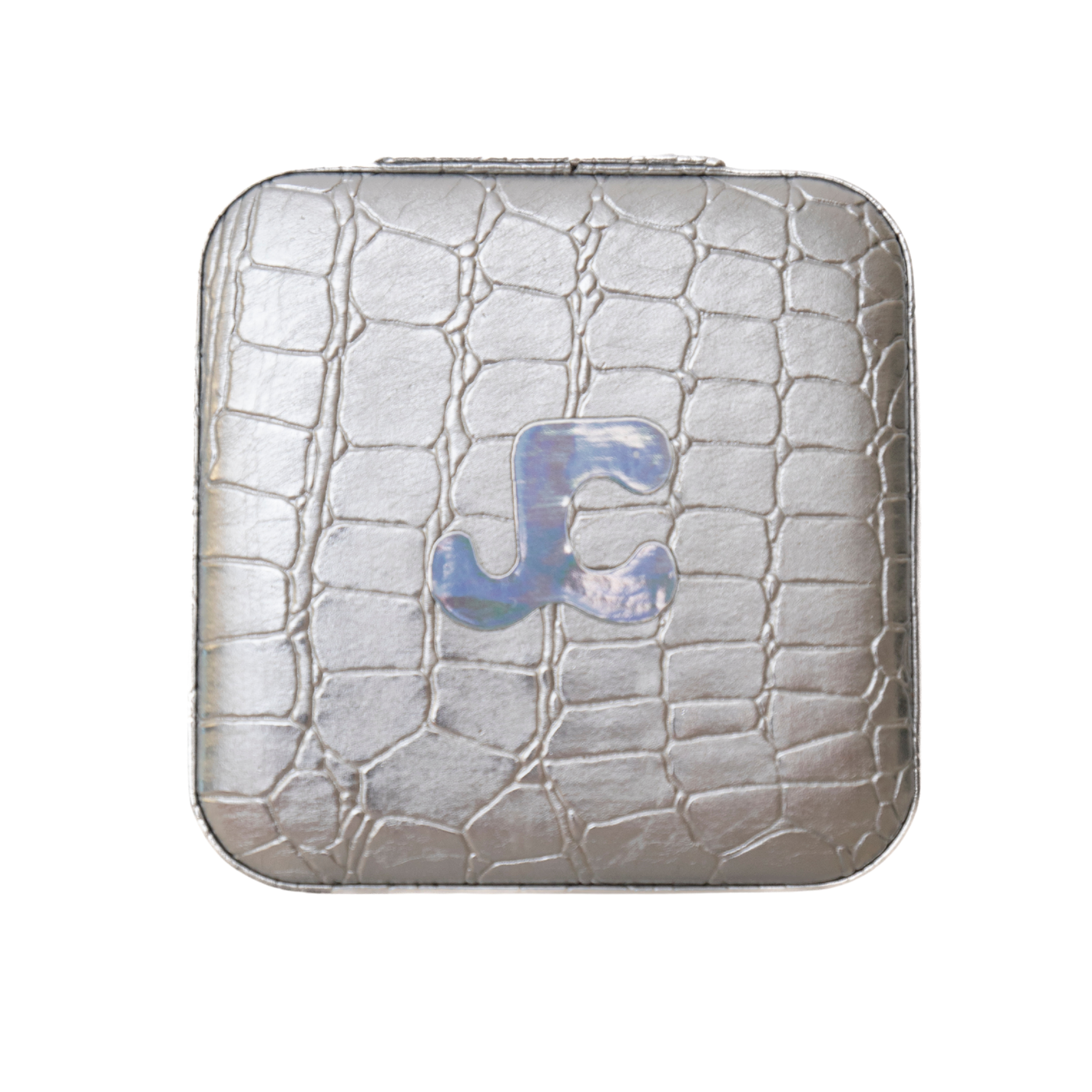 Metallic Jewellery Travel Case